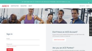 
                            1. My ACE Account - acefitness.org