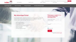 
                            3. My Advantage Portal | LeClair Group