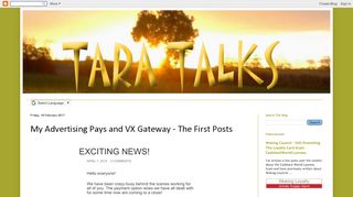 
                            3. My Advertising Pays and VX Gateway - blogspot.com
