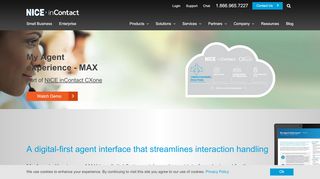 
                            9. My Agent-eXperience (MAX) | Best Call Center Agent Interface ...