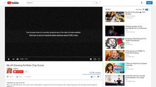 
                            6. My AP Drawing Portfolio (Top Score) - YouTube