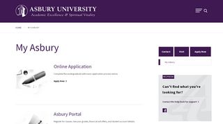 
                            5. My Asbury – Asbury University