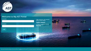 
                            1. My AST Portal - Login