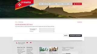 
                            7. My Bookings - reservations.airmalta.com