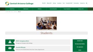 
                            4. My CAC - Central Arizona College