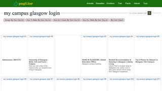 
                            5. my campus glasgow login - PngLine