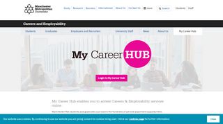 
                            7. My Career Hub · Manchester Metropolitan University