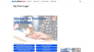 
                            10. My Chart Login - Medical Chart Help