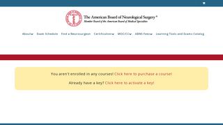 
                            4. My Courses - American Board of Neurological Surgery