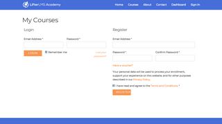 
                            6. My Courses | LifterLMS Academy