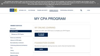
                            5. My CPA Program | CPA Australia