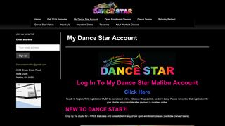 
                            4. My Dance Star Account – Dance Star