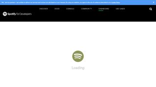 
                            3. My Dashboard | Spotify for Developers