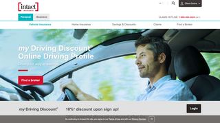 
                            3. my Driving Discount Dashboard | Intact Insurance