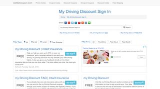 
                            6. My Driving Discount Sign In - getsetcoupon.com