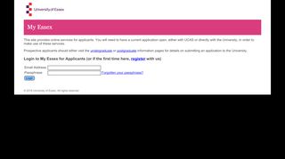 
                            8. My Essex for Applicants