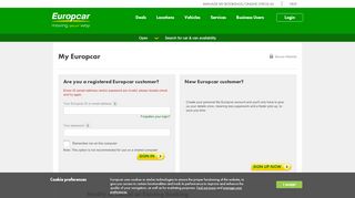 
                            1. My Europcar | Car Hire in UK, Germany, Spain, Italy ...