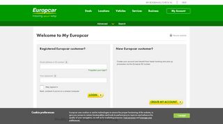 
                            5. My Europcar Privilege - Europcar