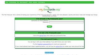 
                            2. My Freecycle Network