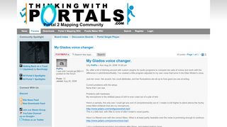 
                            7. My Glados voice changer. | View Topic | ThinkingWithPortals.com ...