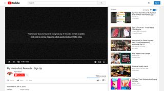 
                            5. My Hannaford Rewards - Sign Up - YouTube