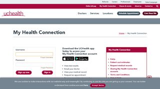 
                            9. My Health Connection | UCHealth Patient Portal | Login or Sign Up ...