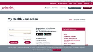 
                            7. My Health Connection | UCHealth Patient Portal | Login or ...