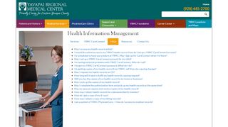 
                            4. My Health Record FAQs - Yavapai Regional Medical Center