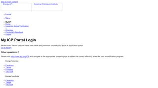 
                            4. My ICP Portal Login - myicp.api.org