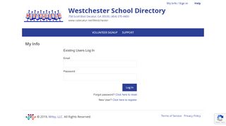 
                            3. My Info – Westchester School Directory
