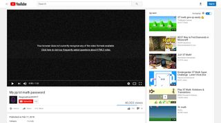 
                            5. My jiji/st math password - YouTube