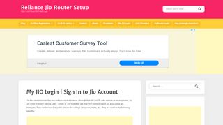 
                            5. My JIO Login | Sign In to Jio Account - Reliance …