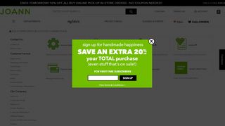 
                            4. My joann.com Account | JOANN