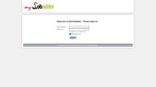 
                            3. My JobAdder :: Login