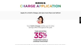 
                            7. My Kohl's Charge Card | Kohl's