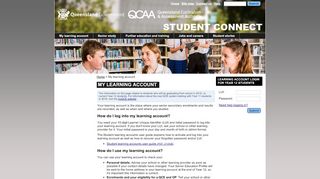 
                            6. My learning account [Queensland Curriculum and Assessment ...