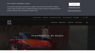 
                            7. My Mazda – Velkommen | Mazda Danmark