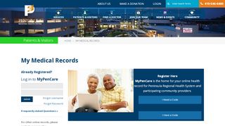 
                            2. My Medical Records - Peninsula Regional Medical Center