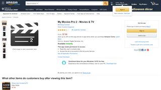 
                            2. My Movies Pro 2 - Movies & TV: Appstore for ... - Amazon.com