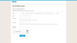 
                            7. My NCARB Accounts - NCARB - My NCARB Login