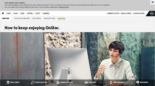 
                            5. My OnStar | OnStar | Opel Ireland