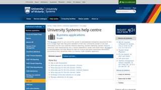 
                            2. My page - University of Victoria - UVic