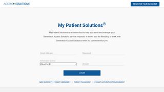 
                            1. My Patient Solutions - Login - Salesforce.com