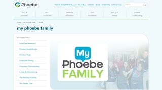 
                            2. My Phoebe Family - Phoebe Putney