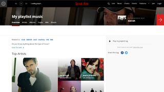 
                            8. My playlist music | Last.fm