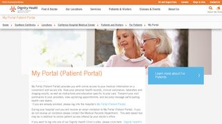 
                            5. My Portal Patient Portal | California Hospital Medical Center