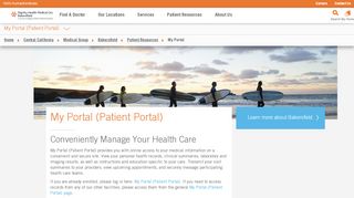 
                            11. My Portal (Patient Portal) - Dignity Health