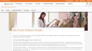 
                            2. My Portal (Patient Portal) | Las Vegas | Dignity Health