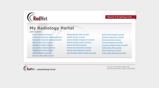 
                            6. My Radiology Portal