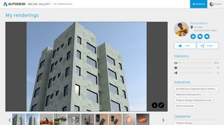 
                            4. My renderings|Autodesk Online Gallery